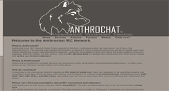 Desktop Screenshot of anthrochat.net