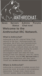 Mobile Screenshot of anthrochat.net